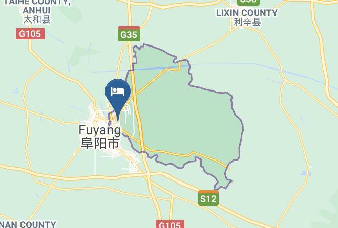Fuyang - Mango Hotel Maps