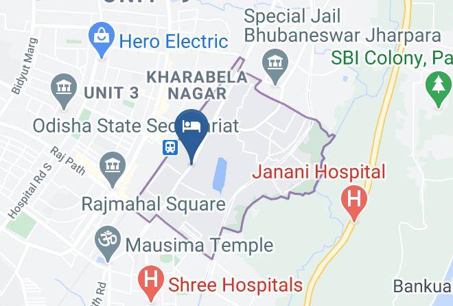 Bhubaneshwar - Mango Hotelsprangan Bhubaneswar Maps