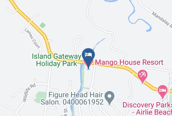 Whitsunday - Mango House Resort Maps