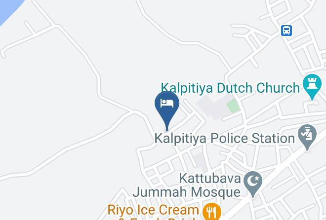Kurunegala - Mango Kite Resort Maps