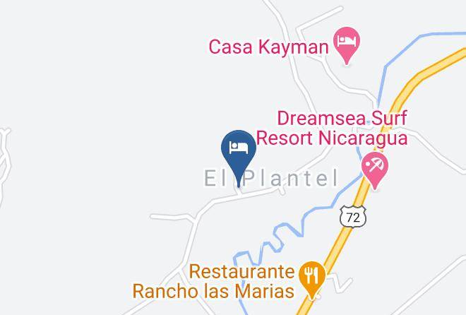 San Juan Del Sur - Mango Rosa Resort Maps