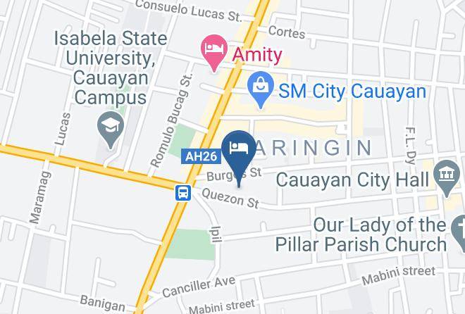 Mango Suites Cauayan Map