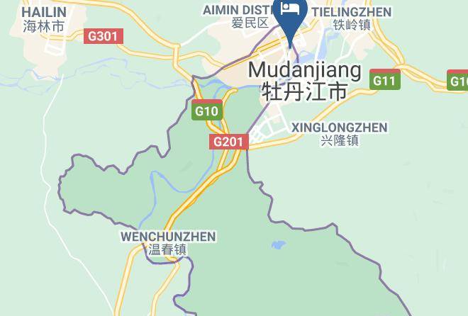 Mudanjiang - Mango Theme Hotel Nanshi Street Maps