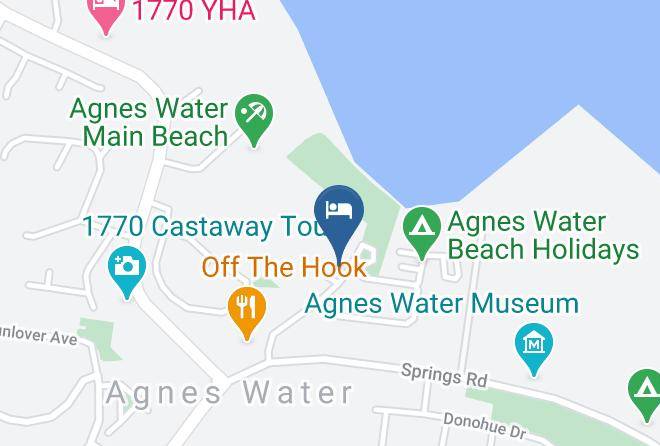 Gladstone - Mango Tree Motel Maps