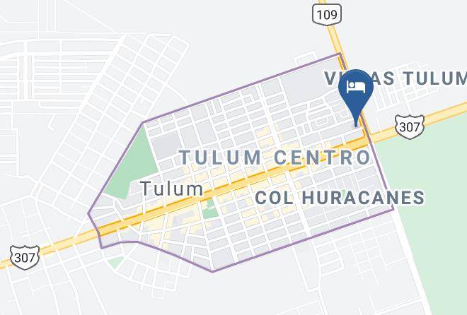 Tulum - Mango Tulum Hotel Maps