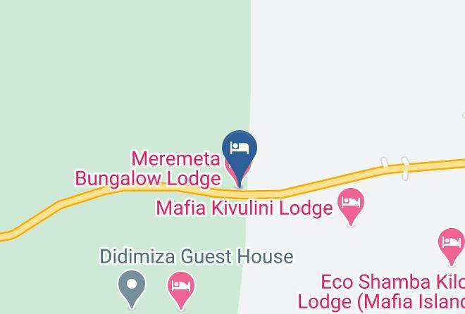 Mafia - Mangrove Beach Bungalows Maps