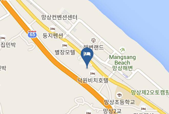 Donghaesi - Mangsang Grand Tourist Hotel Maps