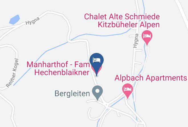 Kufstein - Manharthof Fam Hechenblaikner Maps
