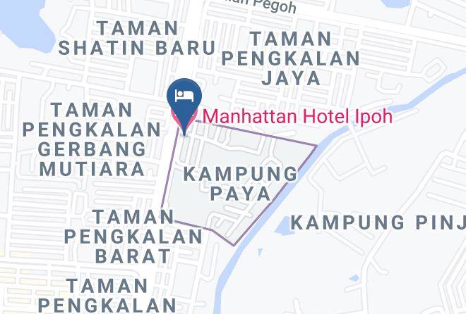 Kinta District - Manhattan Hotel Ipoh Maps