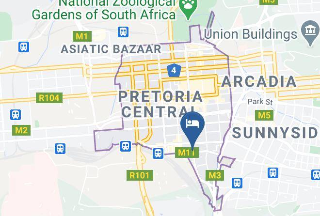 City Of Tshwane - Manhattan Hotel Pretoria Maps