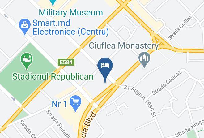 Chisinau - Manhattan Hotel Maps