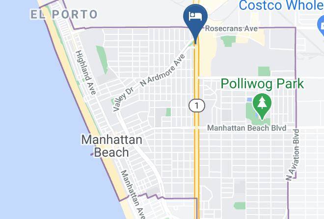 Los Angeles - Manhattan Inn & Suites Maps