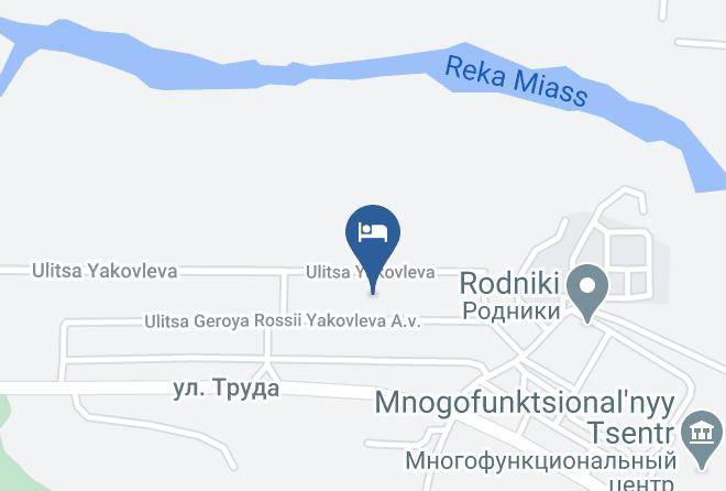 Chelyabinsk - Manhattan Mini Hotel Maps