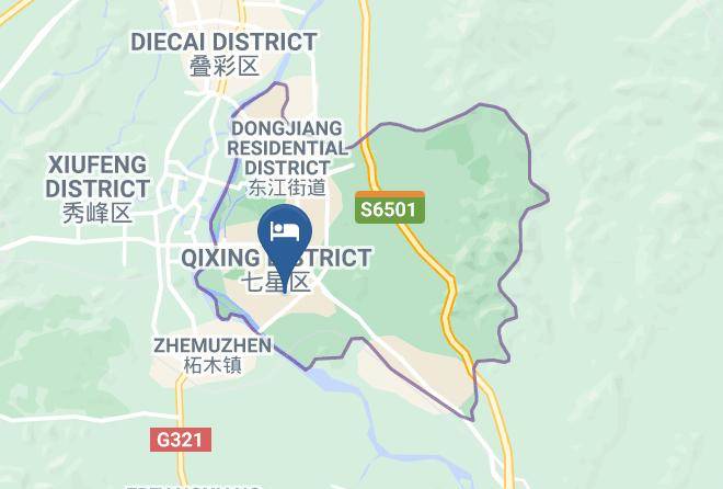 Guilin - Manhatton Hotel Guilin Tianjie Branch Maps