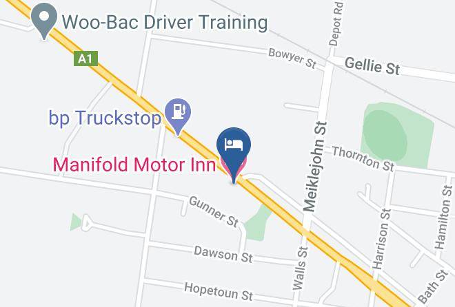 Corangamite - Manifold Motor Inn Maps