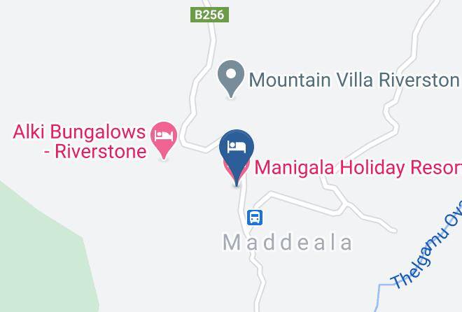 Kandy - Manigala Holiday Resort Maps