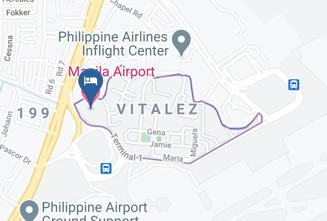Metro Manila - Manila Airport Hotel Maps