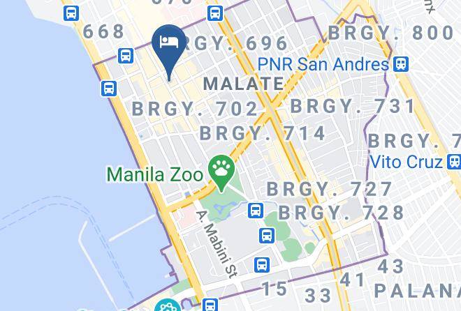 Manila Crown Palace Hotel Map