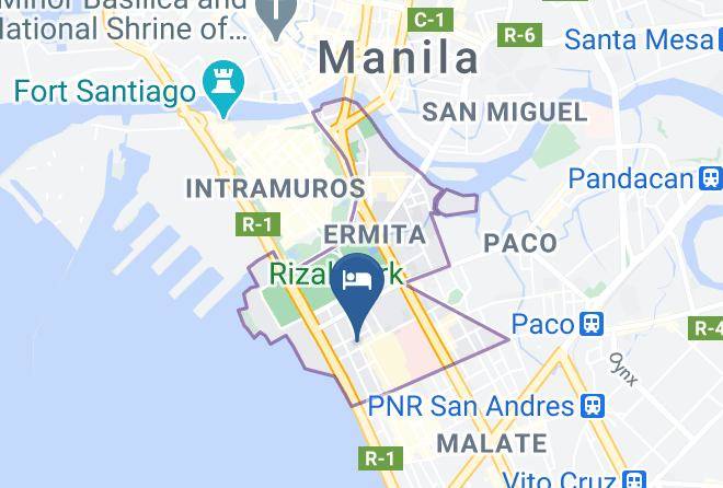 Metro Manila - Manila Lotus Hotel Maps