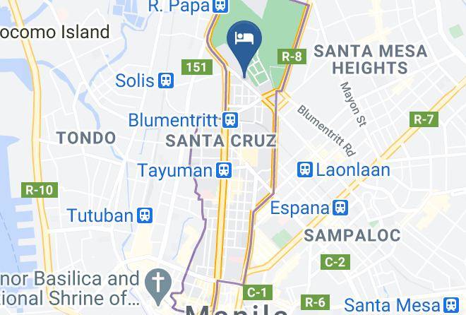 Metro Manila - Manila Venetian Hotel Maps