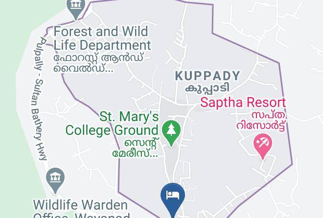 Sulthanbathery - Manimala Homestay Maps