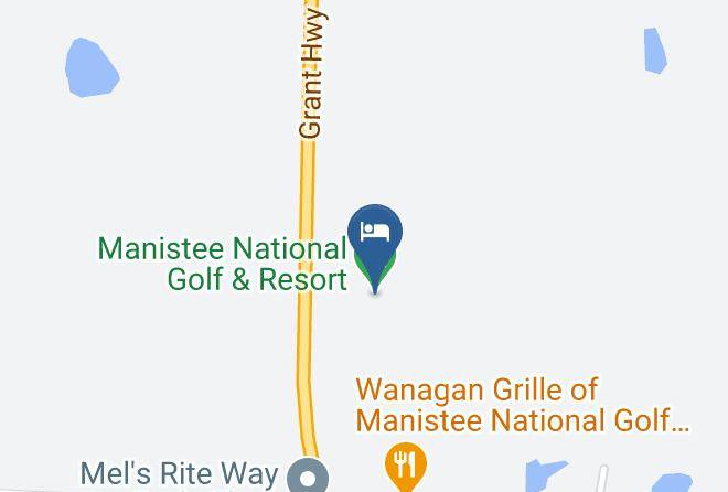 Manistee County - Manistee National Golf & Resort Maps
