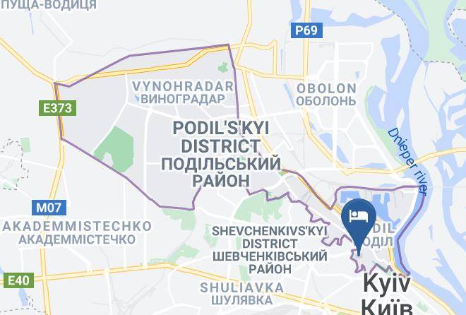 Kyiv - Manna Boutique Hotel Maps