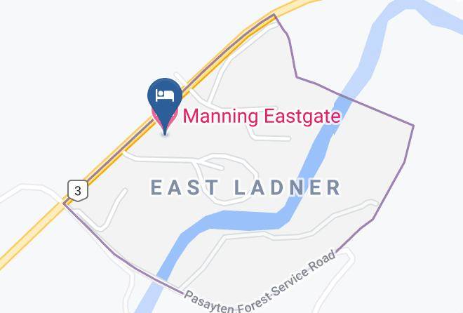 Okanagan Similkameen - Manning Eastgate Motel Maps