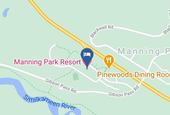 Okanagan Similkameen - Manning Park Resort Maps