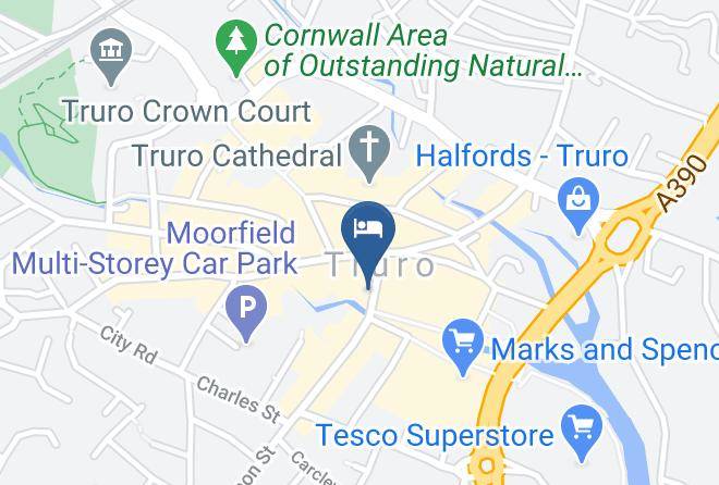 Cornwall - Mannings Hotel Maps