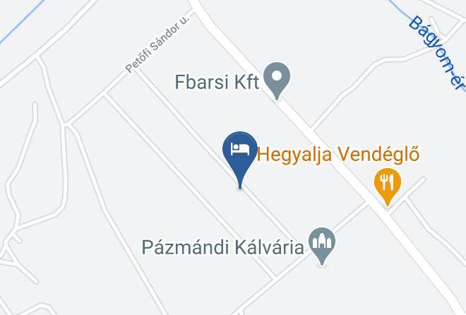 Pazmand - Mano Vendeghaz Maps