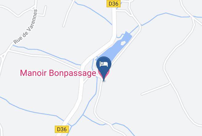 Cote D Or - Manoir Bonpassage Maps