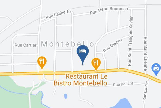 Papineau Regional County Municipality - Manoir Chamberland Maps