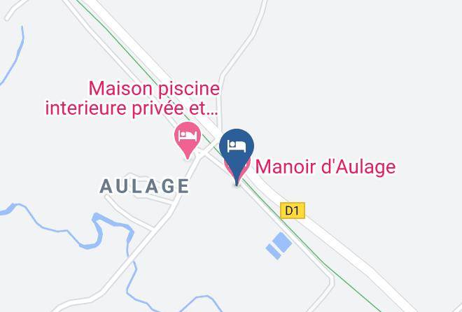 Seine Maritime - Manoir D'aulage Maps