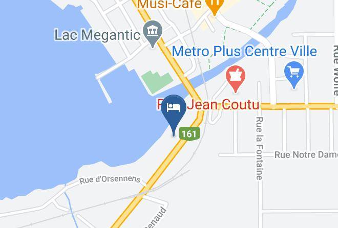 Le Granit Regional County Municipality - Manoir D'orsennens Maps