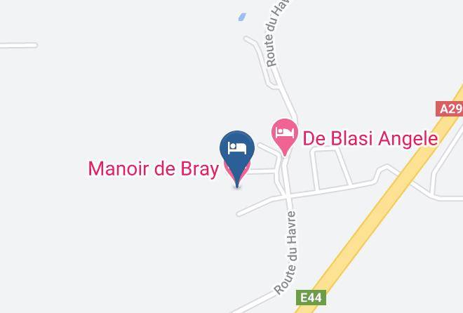 Seine Maritime - Manoir De Bray Maps