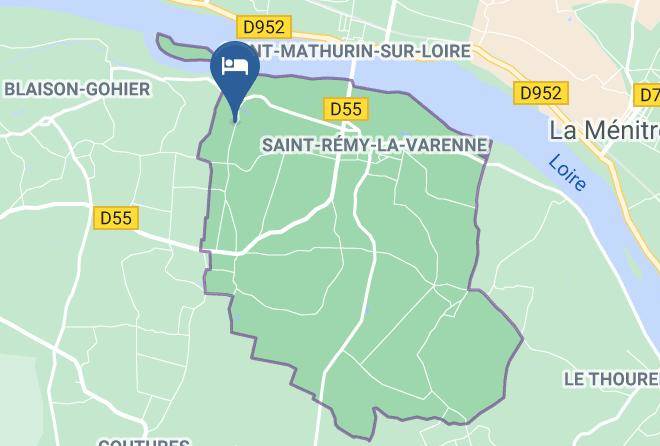 Maine Et Loire - Manoir De Chauvigne Maps
