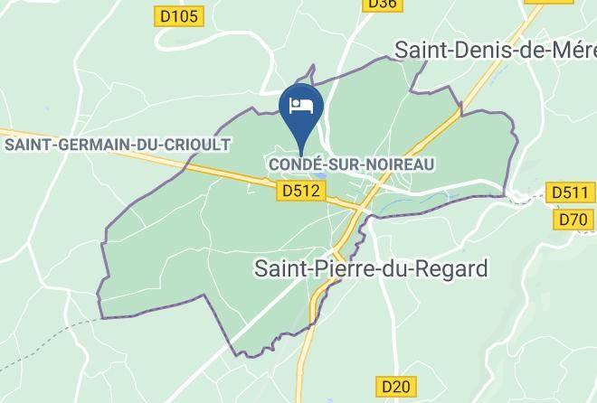 Calvados - Manoir De Conde B&b Prestige Maps