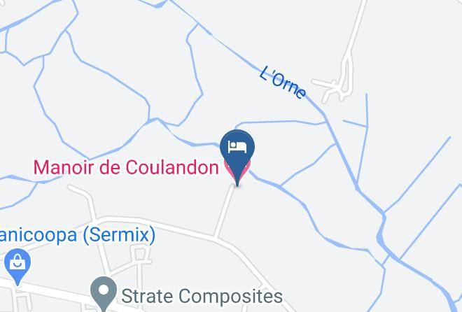 Orne - Manoir De Coulandon Maps