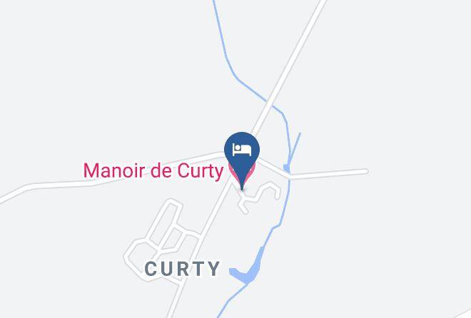 Nievre - Manoir De Curty Maps