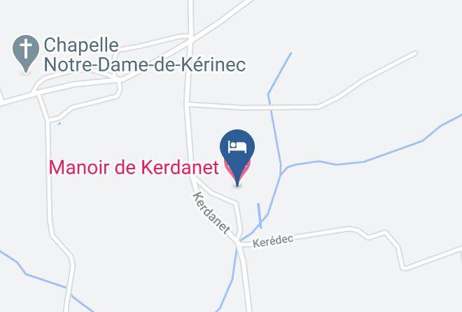 Finistere - Manoir De Kerdanet Maps