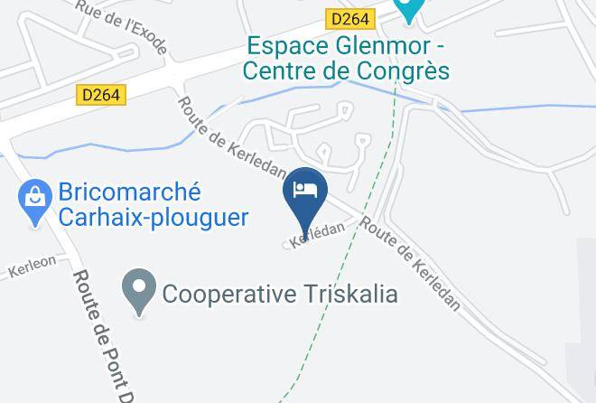 Finistere - Manoir De Kerledan Maps