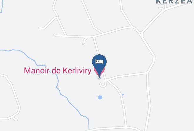 Finistere - Manoir De Kerliviry Maps