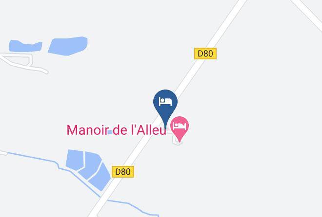 Ille Et Vilaine - Manoir De L'alleu Maps