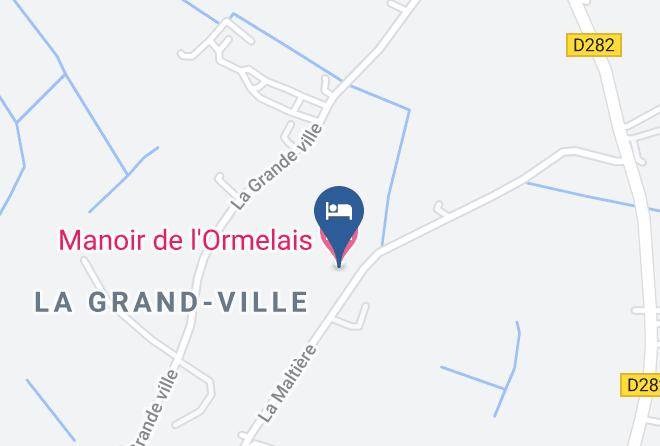 Ille Et Vilaine - Manoir De L'ormelais Maps