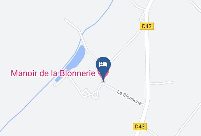 Vienne - Manoir De La Blonnerie Maps