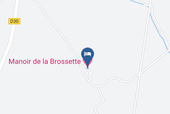 Cher - Manoir De La Brossette Maps