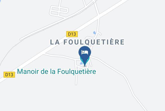Indre - Manoir De La Foulquetiere Maps