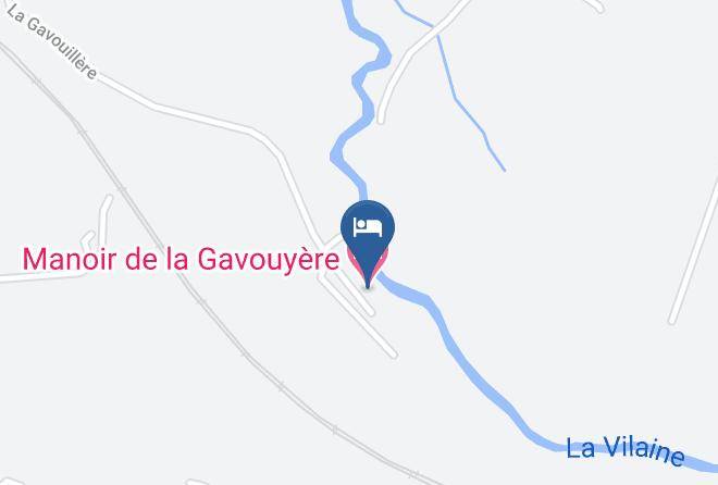 Ille Et Vilaine - Manoir De La Gavouyere Maps