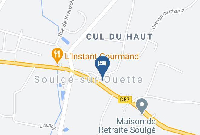 Mayenne - Manoir De La Grand'cour Maps